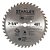 Disco Lâmina de Serra Circular para Madeira 7.1/4" 184mm x 16mm 40 Dentes Stanley STA7757 - Imagem 2