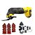 Multi Ferramenta Oscilante à Bateria 20V Max* Fatmax + 9 Acessórios Stanley SCT500B-B3 (Sem Bateria e Sem Carregador) - Imagem 1