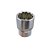 Soquete Estriado 1/2'' Cromo Vanádio 23mm Lotus 6795 - Imagem 2