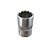 Soquete Estriado 1/2'' Cromo Vanádio 19mm Lotus 6791 - Imagem 2