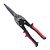 Tesoura para Chapa Tipo Aviador Longa de Corte Reto 12'' Lotus Profissional 6060 - Imagem 2
