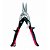 Tesoura para Chapa Corte Reto Tipo Aviação 10'' Cortag 61804 - Imagem 1