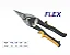 Tesoura para Chapa Corte Reto Tipo Aviação 10'' 250mm Lotus 4342 - Imagem 5