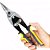Tesoura para Chapa Corte Reto Tipo Aviação 10'' 250mm Lotus 4342 - Imagem 2