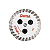 Mini Disco Diamantado de Remoção de Argamassa Rosca M14 x 50mm Cortag 62979 - Imagem 1