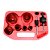 Jogo de Serra Copo Bimetal 9 peças 19mm a 57mm Lotus 6123 - Imagem 1