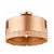 Serra Copo Diamantada para Esmerilhadeira 75mm Porcelanato Cortag 62095 - Imagem 1