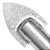Broca para Vidro e Porcelanato 4mm Tipo Flecha Cortag 60126 - Imagem 2