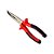 Alicate de Bico Curvo CRV Niquelado 8'' 20cm Lotus 5240 - Imagem 1