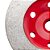 Rebolo Diamantado Liso Rosca M14 x 100mm x Grão 80 Cortag 62951 - Imagem 2