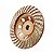 Disco Diamantado de Desbaste Rebolo Turbo 4.1/2" 115mm x M14 Lotus 3450 - Imagem 2