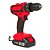 Parafusadeira/Furadeira de Impacto 20V 2 Baterias Carregador Bivolt 30 Acessórios e Maleta Lotus 1788 - Imagem 2
