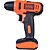 Parafusadeira/Furadeira 3/8" 12V Máx Íon de Lítio com 13 Acessórios Black+Decker LD12S-BR - Imagem 5