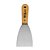 Espátula Multiuso de Aço Inox Cromado com Cabo de Madeira 6cm Lotus 6865 - Imagem 1