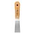 Espátula Multiuso de Aço Inox Cromado com Cabo de Madeira 1,5'' 4cm Lotus 6863 - Imagem 1