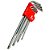 Jogo de Chaves Torx Longas Vazadas CRV T50 a T10 9 Peças Lotus 6550 - Imagem 3