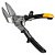 Tesoura de Aviação Angulada de Corte Reto Longo Toughbuilt TB-H4-60-SOL - Imagem 2