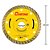Disco de Corte Esmerilhadeira Diamantado Turbo para Porcelanato 115mm x 22,22mm Cortag 61577 - Imagem 1