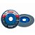 Disco Flap Óxido de Zircônio de Desbaste Base Reta de Plástico 4.1/2" Grão 80 Cortag 61654 - Imagem 1