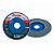 Disco Flap Óxido de Zircônio de Desbaste Base Reta de Plástico 4.1/2" Grão 60 Cortag 61653 - Imagem 1