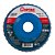 Disco Flap Óxido de Zircônio de Desbaste Base Reta de Plástico 4.1/2" Grão 120 Cortag 61655 - Imagem 2