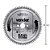 Disco Lâmina de Serra Circular para Madeira MDF 10 Polegadas 250mm x 30mm x 80 Dentes Metal Duro Vonder - Imagem 2