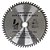 Disco Lâmina de Serra Circular para Madeira MDF 10 Polegadas 254mm x 30mm x 60 Dentes Lotus 2827 - Imagem 1