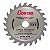 Disco Lâmina de Serra Vídea para Madeira MDF 4.3/8" 110mm x 20mm x 24 Dentes Cortag 60864 - Imagem 1