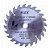 Disco Lâmina de Serra Circular para Madeira 7.1/4" 180mm x 20mm 24 Dentes Lotus 8658 - Imagem 1