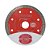 Disco Diamantado Turbo para Porcelanato 5'' Polegadas 125mm x 22,2mm Best Quality Cortag 62141 - Imagem 2