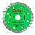 Disco Diamantado para Mármore Granito Eco Turbo 4.3/8" 110mm x 20mm Cortag 60598 - Imagem 2