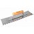 Desempenadeira de Aço Dentada com Cabo de Madeira 38cm Raio 10mm Cortag 61295 - Imagem 1