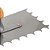 Desempenadeira de Aço Dentada com Cabo de Madeira 38cm Raio 10mm Cortag 61295 - Imagem 2