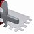 Desempenadeira Aço Inox Dentada 19mm x 12mm Cortag 62013 - Imagem 3