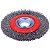 Escova Circular de Aço para Moto Esmeril 6 Polegadas x 1/2'' Aço Ondulado Lotus 6600 - Imagem 1