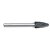 Lima Rotativa Arvore Arrendondada 10mm Haste 6mm Worker - Imagem 1