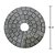 Lixa Diamantada Porcelanato Brilho D'água Buff Preto 100mm Cortag 62153 - Imagem 3