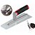 Desempenadeira Inox Lisa para Cimento Queimado 26cm x 10cm Cortag 60135 - Imagem 2