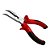 Alicate Bico Curvo CRV Niquelado 6'' 15cm Lotus 5241 - Imagem 2