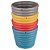 Conjunto Mimmo de Vasos Cachopôs Coloridos 4 unidades de 1,7 L Tramontina - Imagem 1