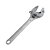 Chave Inglesa Ajustável Aço Temperado Cromado 8'' 20cm Lotus 5459 - Imagem 1