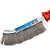 Escova de Aço com Cabo Vermelho 23cm Lotus 6654 - Imagem 3