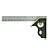 Esquadro Combinado com Nível 45º/90º 12'' 300mm Lotus 5381 - Imagem 1