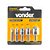 Escareador de Aço Rápido 1/4" - 3/4" 5 Peças Vonder - Imagem 3