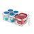 Organizador Multiuso Acrílico com Cabo 2 Divisórias 31cm x 15,5cm x 9cm Ordene - Imagem 3