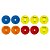 Jogo de Lixa Diamantada Brilho D'água com Velcro 100mm Cortag 10 Peças 62157 - Imagem 1