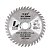Disco Lâmina de Serra Vídea para Madeira 4.3/8" 110mm x 20mm x 40 Dentes Lotus 3917 - Imagem 1