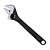 Chave Inglesa Ajustável Preta Aço Carbono Fosfotizado 8'' 20cm Lotus 8945 - Imagem 1