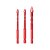 Jogo 3 Brocas para Porcelanato 5mm 6mm 8mm x 1/4'' Cortag 63066 - Imagem 2
