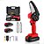 Mini Motosserra 6'' 20V 2 Baterias Carregador Bivolt e Maleta Lotus 1774 - Imagem 1